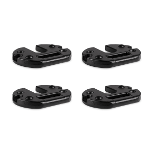 Pack 4 bases de aço 10 kg para tendas e gazebos dobráveis (40 kg)