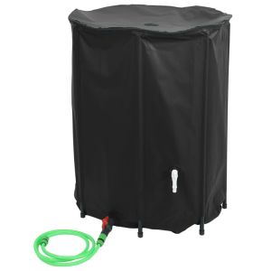 Depósito de água dobrável com torneira 750 l PVC