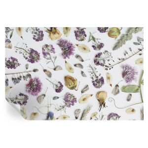 Papel parede adesivo flores secas 104x152 tulup