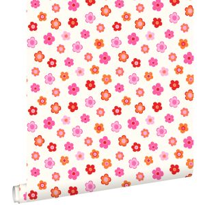 Estahome papel de parede flores vintage 53 cm x 10.05 m 138725