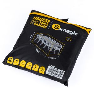 Somagic - cobertura c 310 x l 130 x a 65 cm para mobiliário de jardim