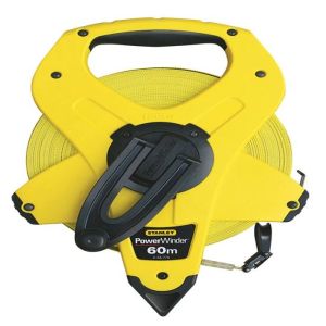 Fita de fibra de vidro powerwinder de medida longa 60mx12,7mm - stanley - 2