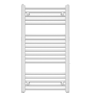 Radiador toalheiro branco 90x45cm / 378w(dt=50k) / casa de banho até 6 m2