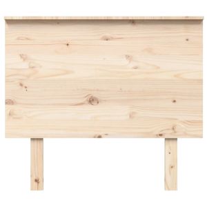 vidaXL cabecero de cama madera maciza de pino 94x6x82,5 cm