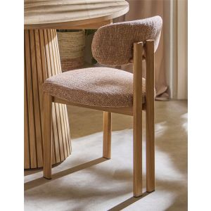 Cadeira nyree, classe caramelo, tecido 51x53x81 cm
