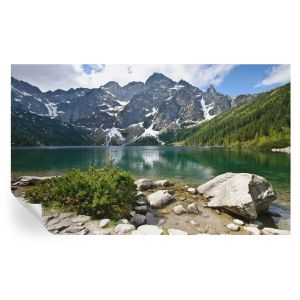 Papel de parede adesivo lago da montanha 416x254 tulup
