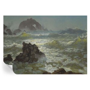 Papel de parede adesivo mar tempestuoso 208x146 tulup