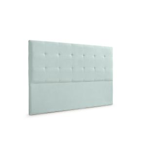 Cabeceira estofada astoria aqualine 90x120x8 cm - verde água - moonia