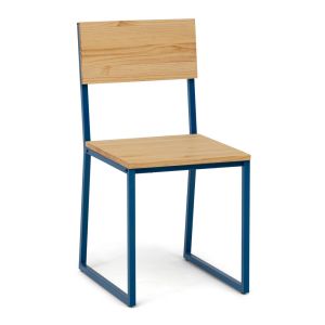 Silla desmontable oxford azul na