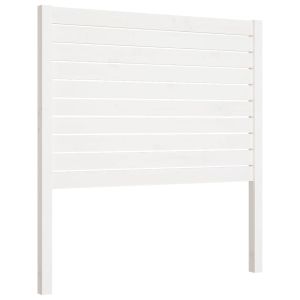 vidaXL cabecero de cama madera maciza de pino blanco 81x4x100 cm