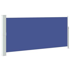 Toldo lateral retrátil 140x300 cm azul