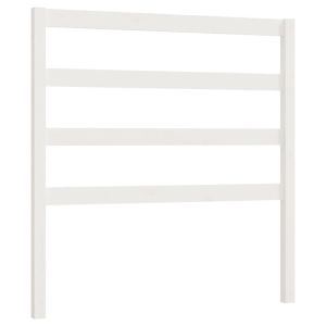 vidaXL cabecero de cama madera maciza de pino blanco 95x4x100 cm