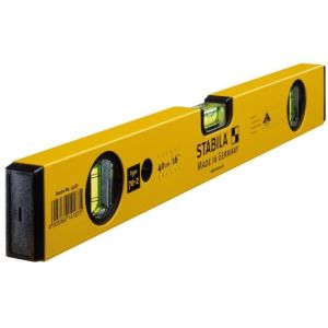 Nível de bolha - stabila - tipo 70-2 - 40 cm - alumínio - 1h+2v (precisão 0