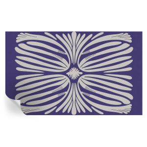Papel parede adesivo simetria floral 416x254 tulup