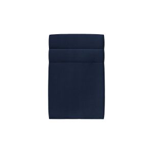 Cabeceira 90 cm lignes - bleu ocean velvet fabric - azul oceânico