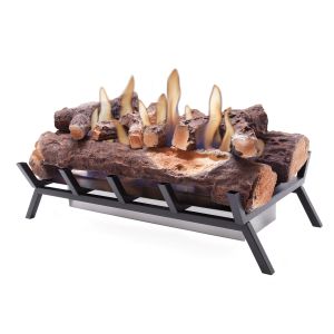 Queimador bioetanol aço lenha cerâmica lara 60 2500w