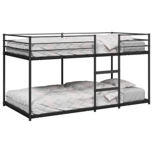 Beliche sem colchão 90x190 cm aço preto yht8020