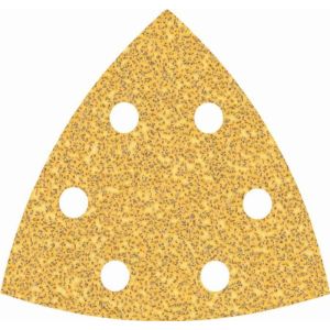 5 folhas abrasivas expert c470 d 93x93mm g 180 para lixadeiras delta - bosc
