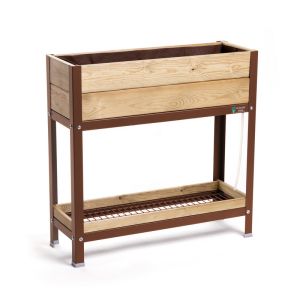 Mi huerto urban | horta urbana, cultivo de jardim | castanho 90x30x90 cm