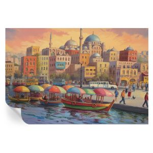 Papel de parede vinílico costa urbana 104x152 tulup