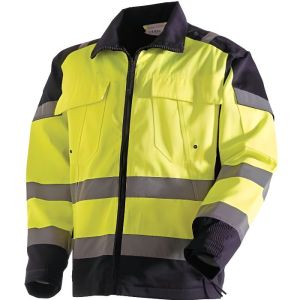 Jaqueta de trabalho vita de alta visibilidade amarela/azul...