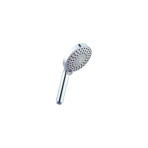 Ducha 5 jatos cromada d 120mm pontos anticalcário zatrix - disflex