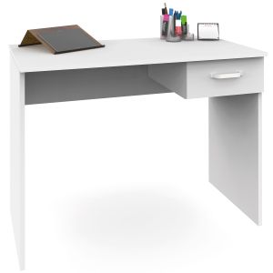 Escrivaninha, mesa de computador 75x90x50cm,  briebe prakt branco
