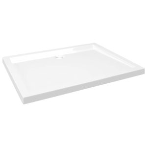 Base de chuveiro retangular em abs vidaxl 70x90 cm