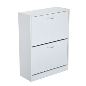Sapateira 60x24x80 cm color blanco Homcom, casa - móveis de armazenamento
