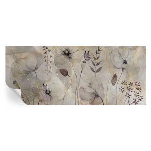 Papel de parede autocolante flores delicadas 250x104 tulup