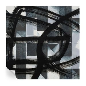 Papel de parede autocolante geometria expressiva 250x250 tulup