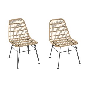 Conjunto de 2 cadeiras de jardim lambada