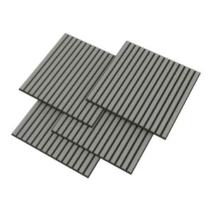 Conjunto de 8 painéis acústicos 3d vang lâminas lineares 2,88m² carvalho