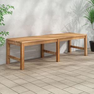Banco de jardim 150 cm madeira de teca maciça pt3046