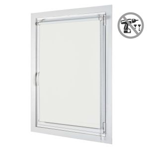 Estores opaco easyfix estore de rolo instalação sem furar branco 90x180 cm