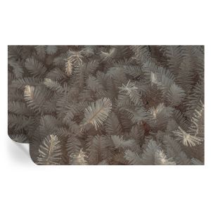 Papel de parede vinílico galhos gelados 416x254 tulup