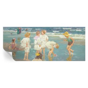 Papel parede adesivo infância na praia 250x104 tulup