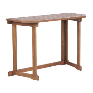 Mesa de varanda treia 110 cm 47 cm madeira de acácia castanho