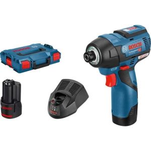 Parafusadora de impacto - Bosch - gdr 12v-110 - 2 baterias 3,0ah - sem fio