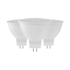 Pack 3 lâmpadas LED foco gu5.3 8w equi.60w 700lm raydan home