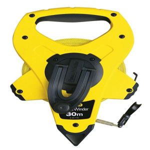 Fita de fibra de vidro powerwinder de medida longa 30mx12,7mm - stanley - 2