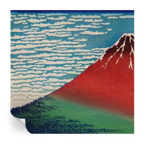 Papel de parede adesivo montanha vermelha 250x250 tulup