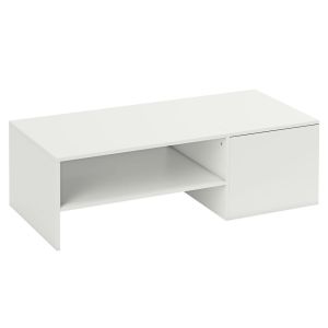 Mesa de centro 110x52x36 cm color blanco Homcom, casa - mesas