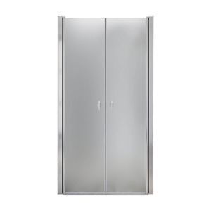 Puerta batiente de cristal esmerilado lavea