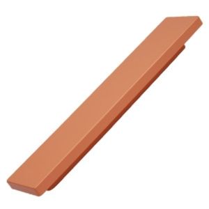 Puxador 128mm pintado de laranja, lote de 24