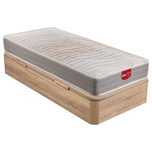 Colchão juvenil 105x190cm e sommier com arrumação pikolin cherry natural