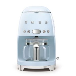 Cafeteira com filtro - smeg - dcf02pbeu - 10 copos - 1050w - azul azure