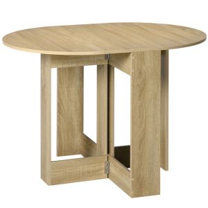 Mesa sala de jantar 104x76x73,7 cm color marrón Homcom, casa - cozinha