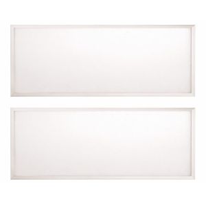 Pack 2 painéis LED embutidos zelek eco amstrong 72w 6900lm