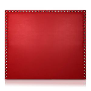 Cabeceros apolo tapizado polipiel rojo 160x120 de sonnomattress